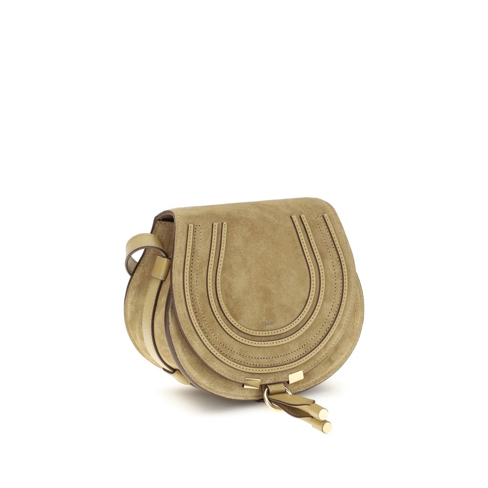 Sac à épaule Chloé Marcie beige