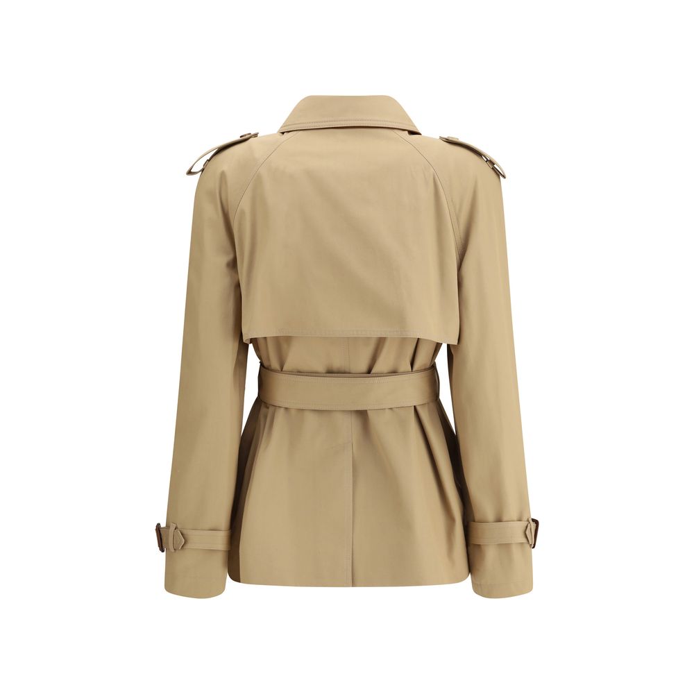 Trench Chloé en gabardine beige