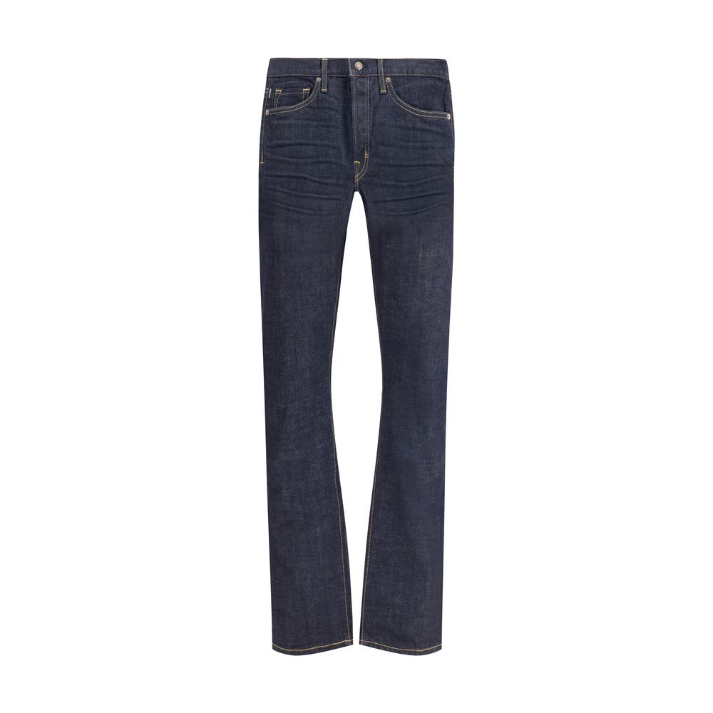 Jean Tom Ford Denim's selvedge bleu