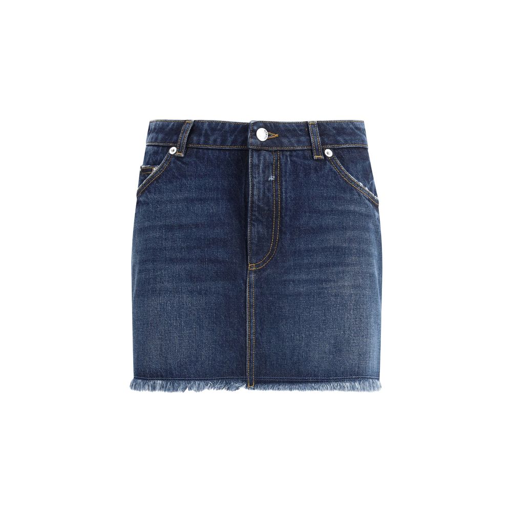 Minijupe Dolce&Gabbana denim bleue