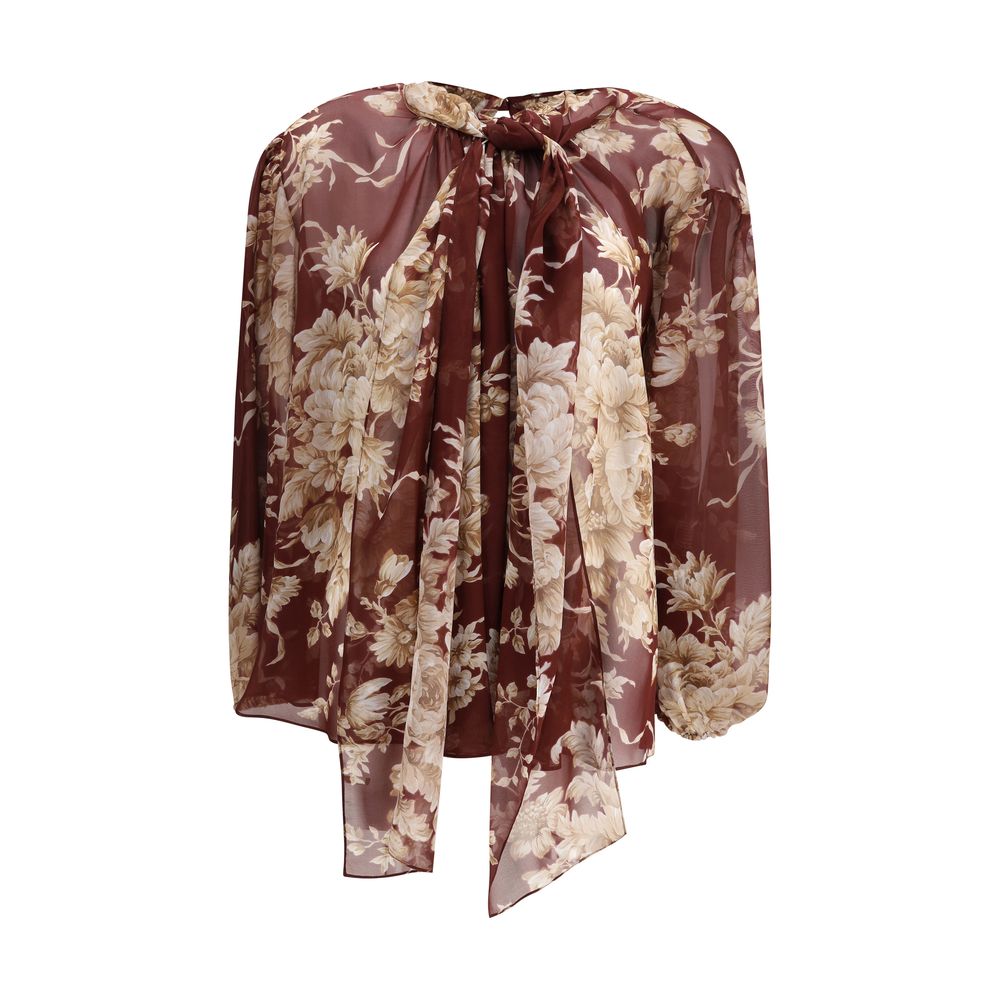 Chemisier Dolce&Gabbana floral multicolore