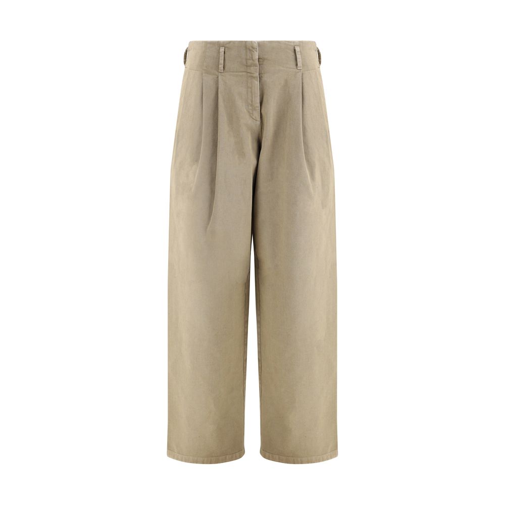 Pantalons Golden Goose oversized blaus