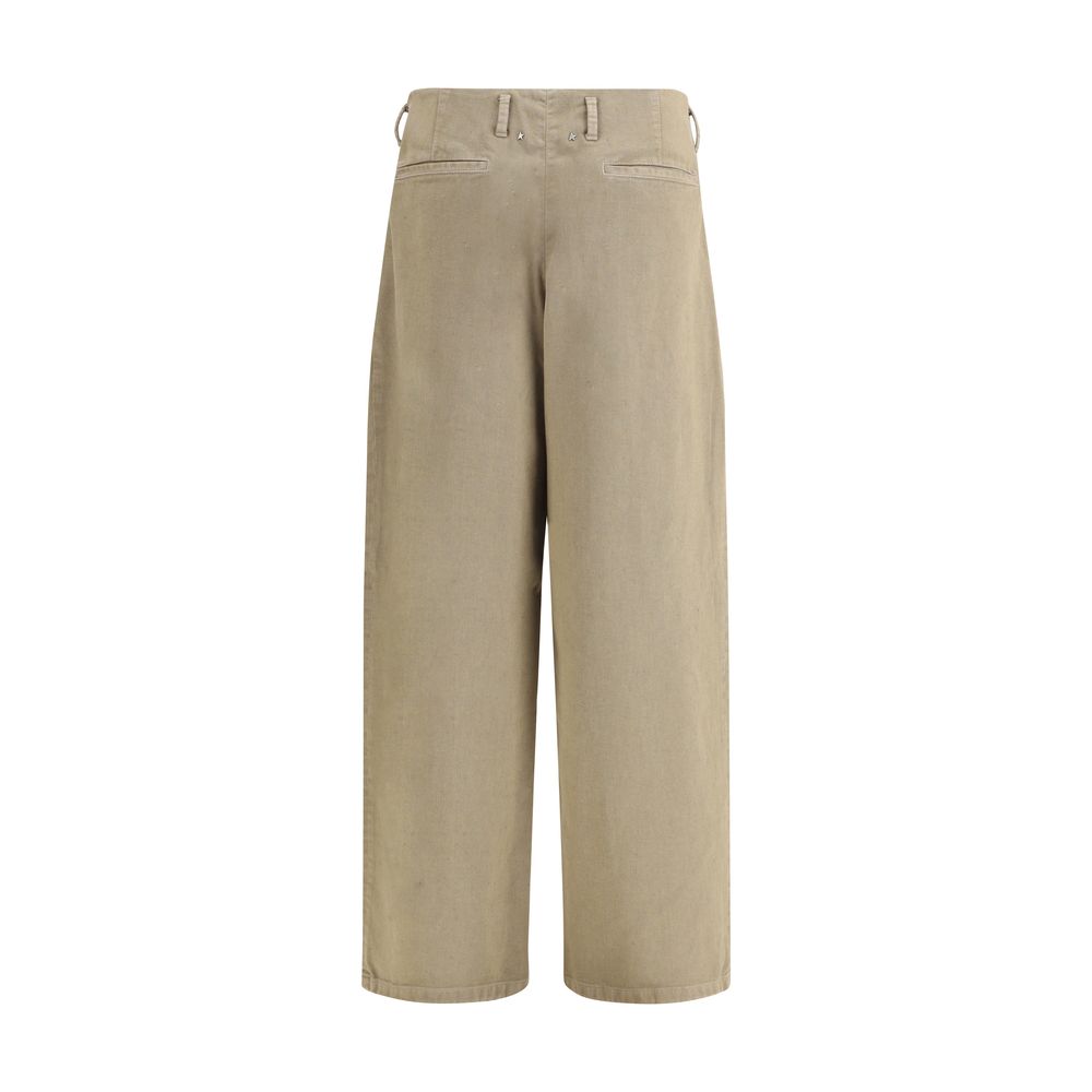 Pantalons Golden Goose oversized blaus