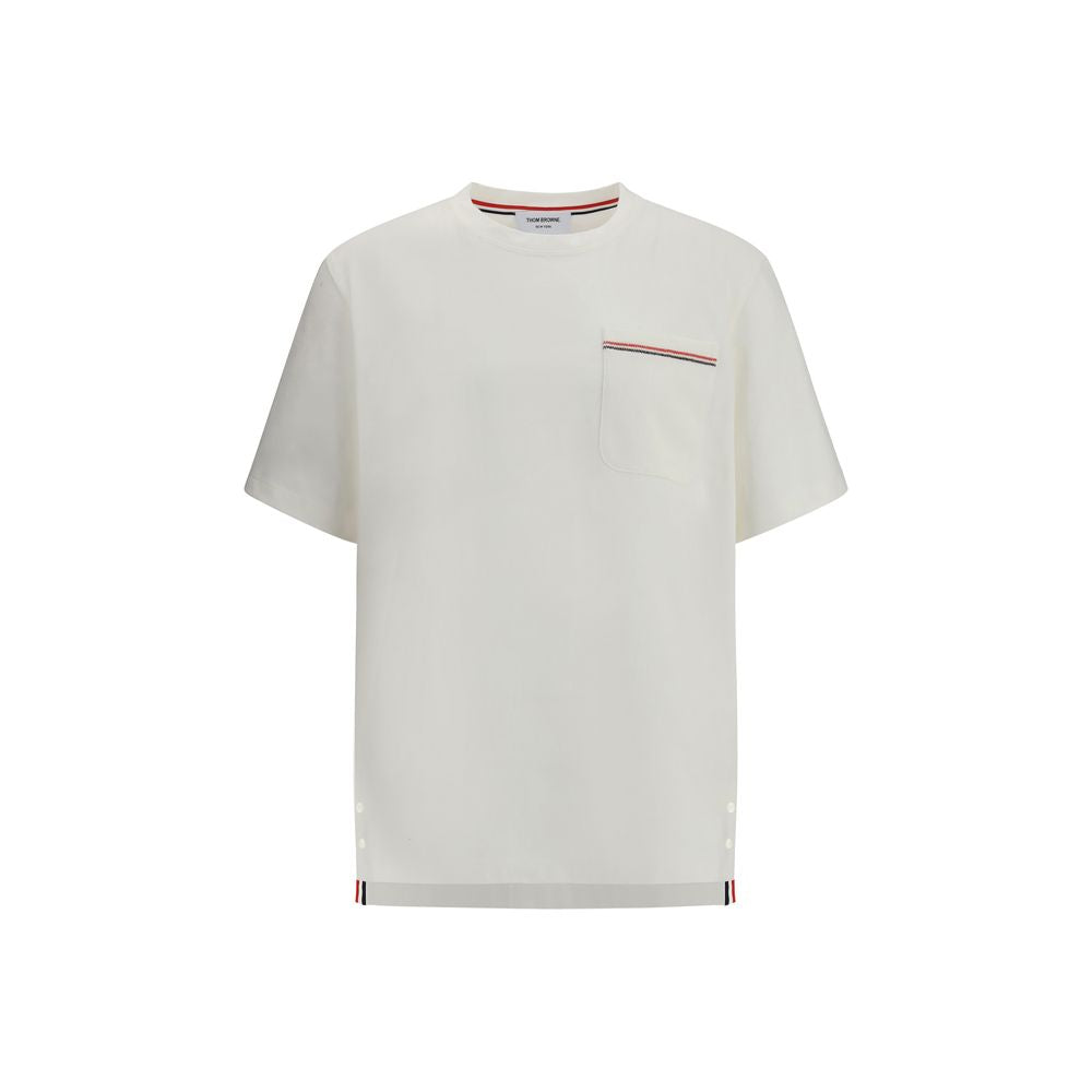 T-shirt Thom Browne oversize blanc