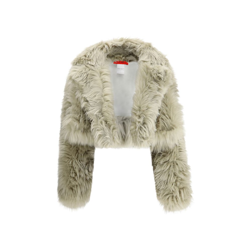 Veste The Latest en fausse fourrure beige