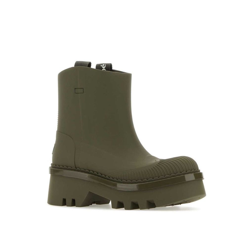 Bottines Chloé Raina vertes