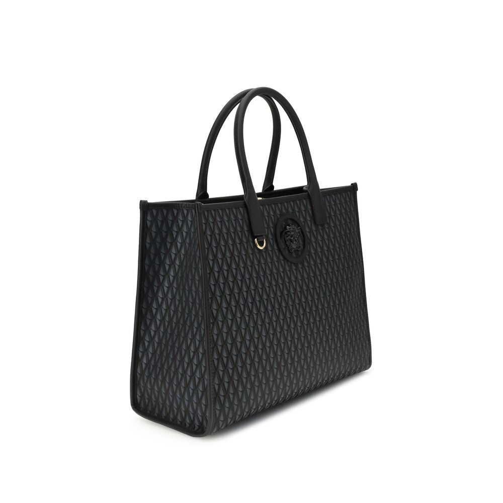 Sac cabas Versace La Medusa noir