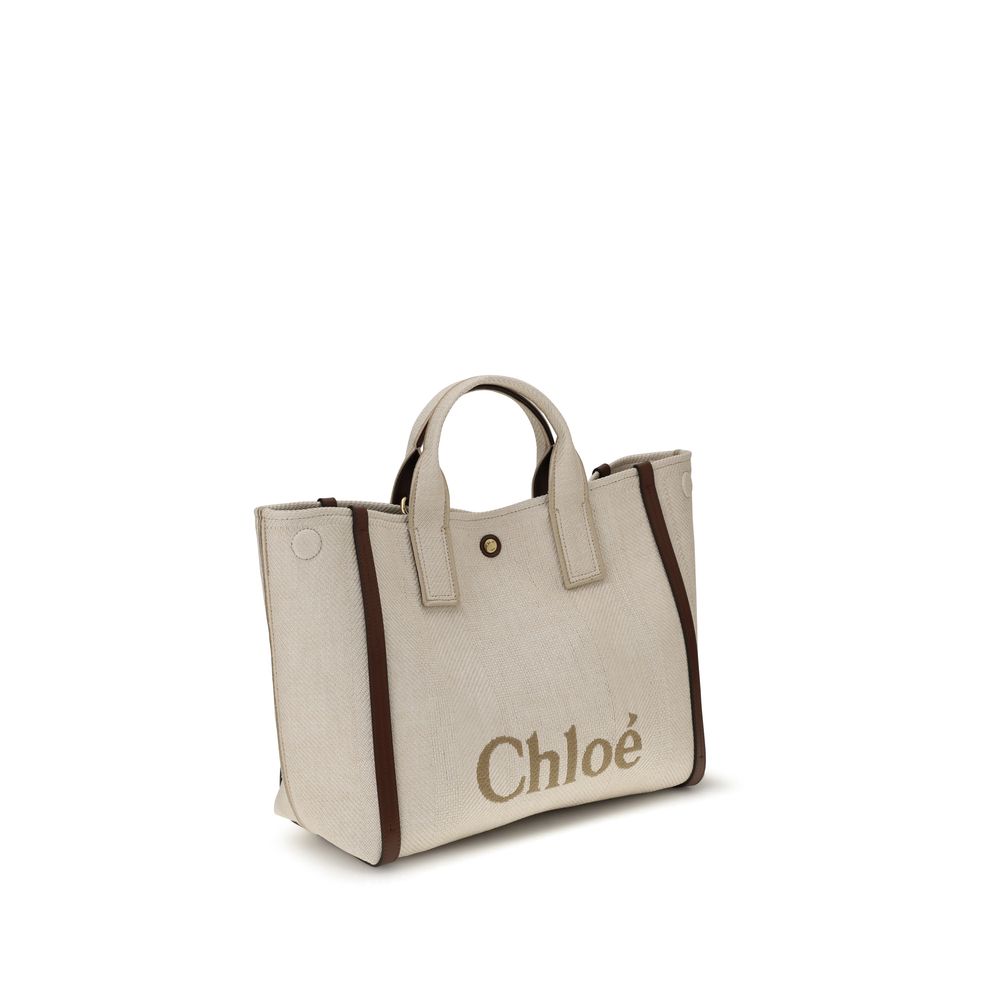 Cabas Chloé Carry moyen beige