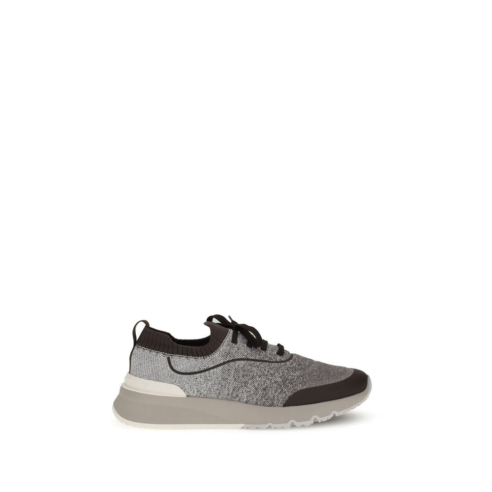 Baskets Brunello Cucinelli grises