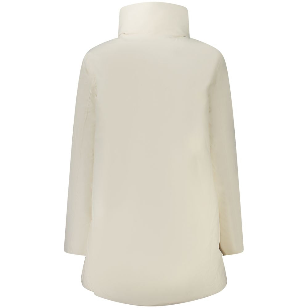 Veste K-Way zippée blanche