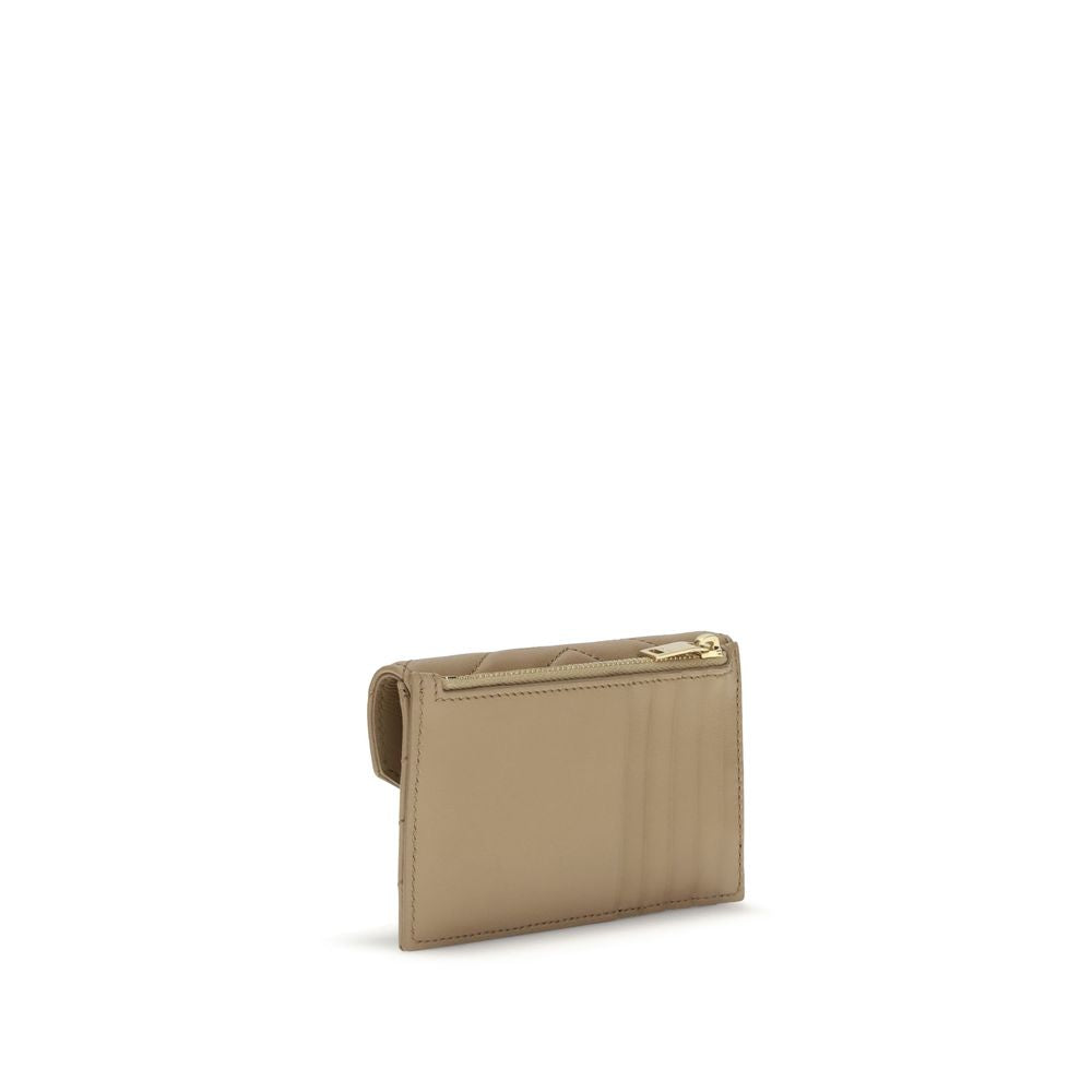 Porte-cartes Saint Laurent Cassandre noir