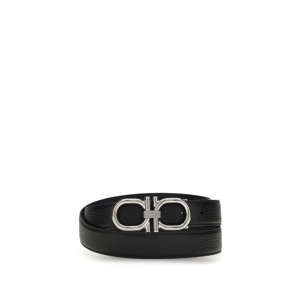 Ceinture Ferragamo Gancini noire