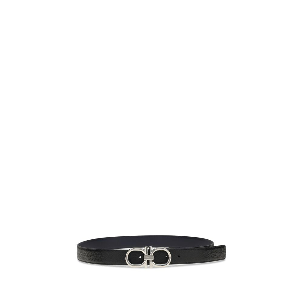 Ceinture Ferragamo Gancini noire