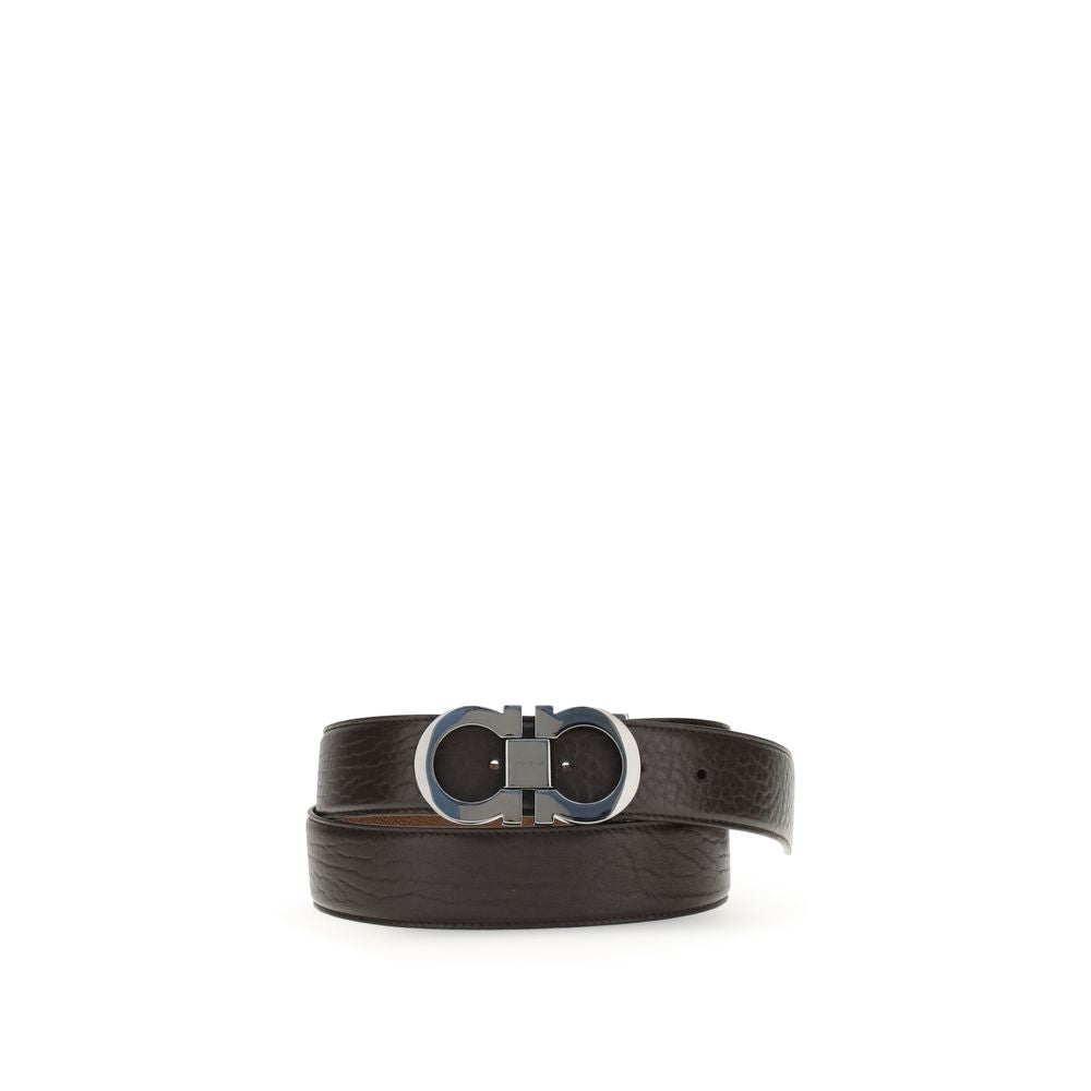 Ceinture Ferragamo Gancini noire