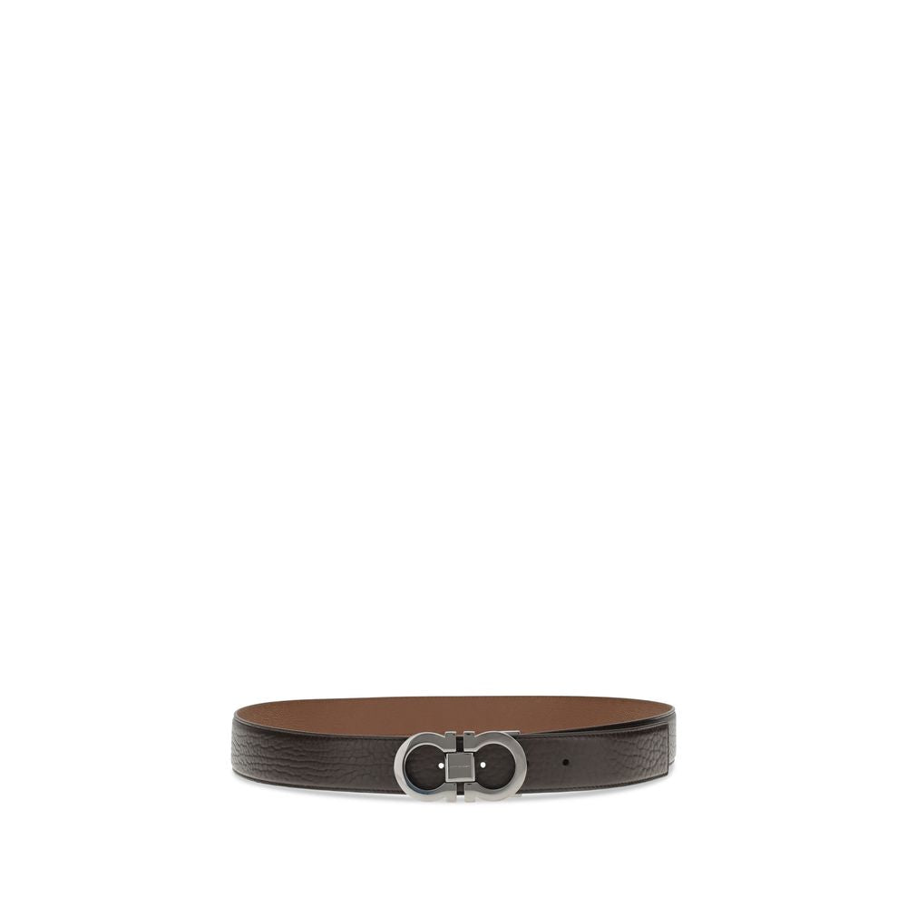 Ceinture Ferragamo Gancini noire