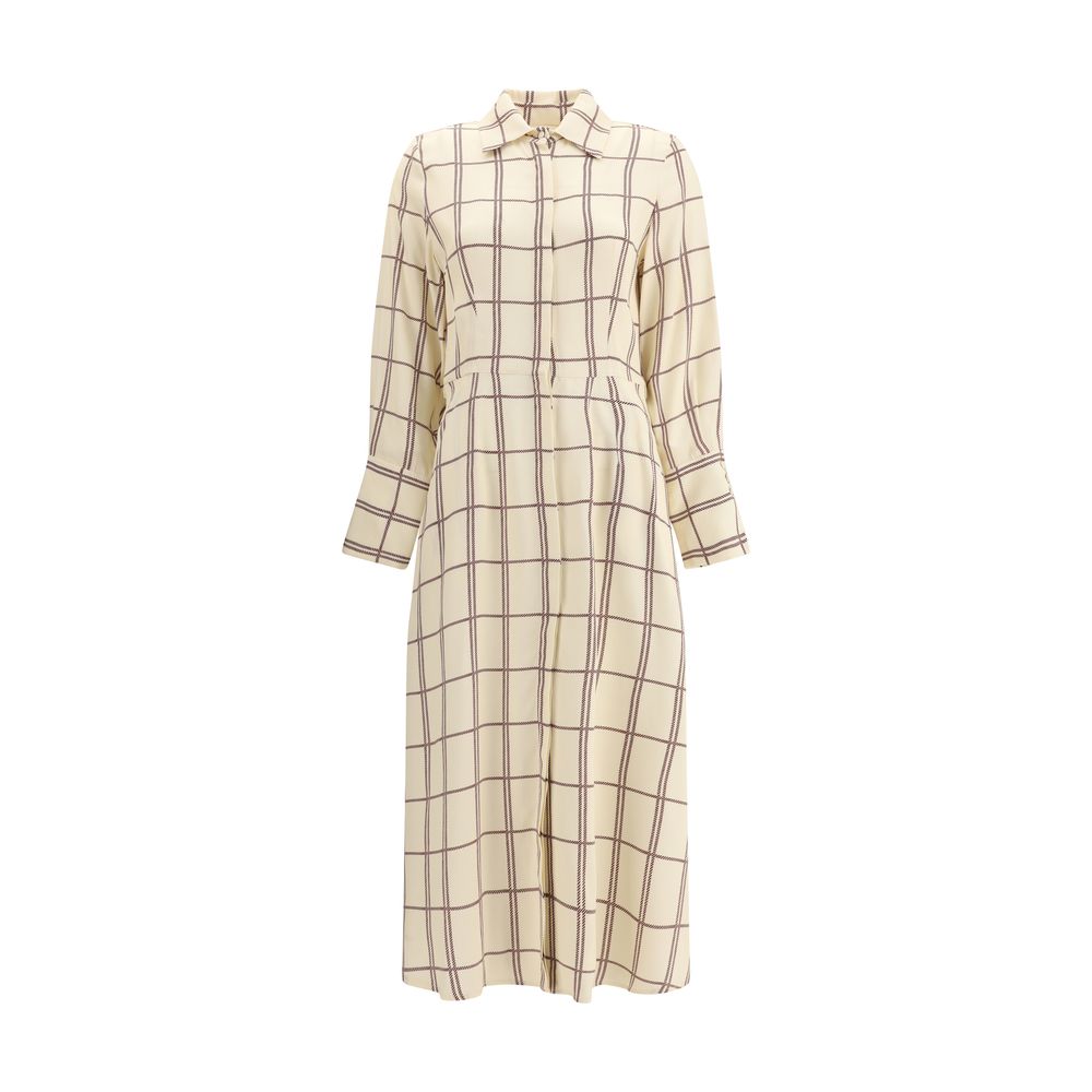 Robe midi Crida Milano à carreaux