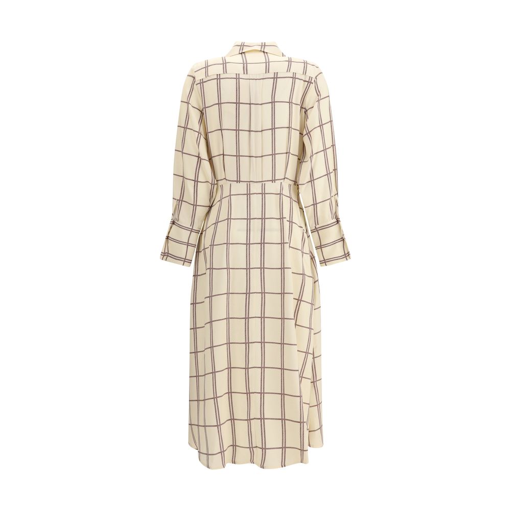 Robe midi Crida Milano à carreaux