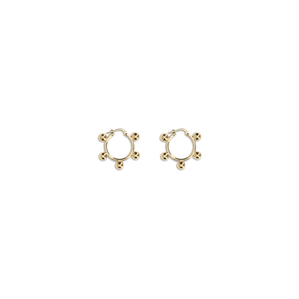 Boucles d'oreilles Jil Sander argentées
