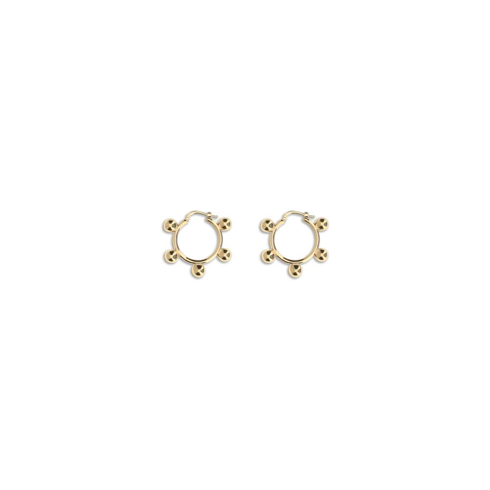 Boucles d'oreilles Jil Sander argentées