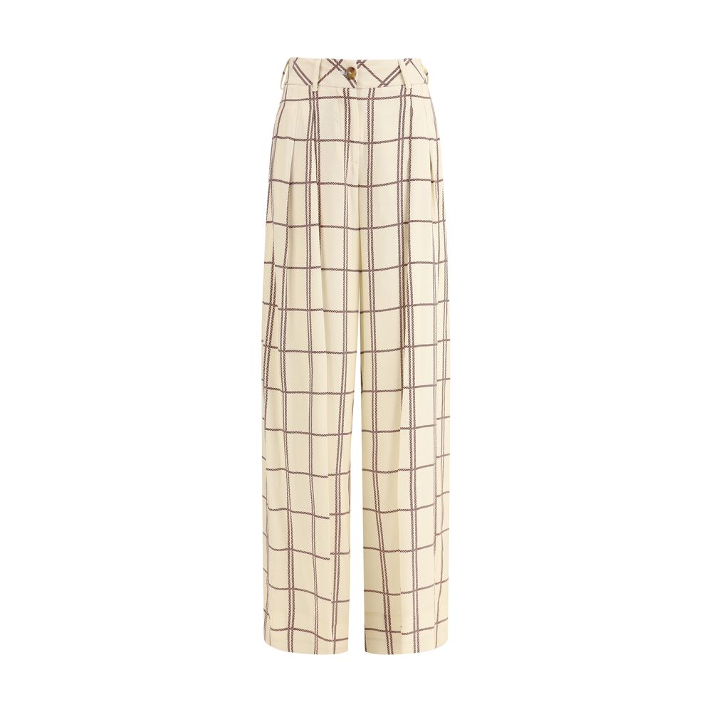 Pantalon Crida Milano Travel twill à carreaux