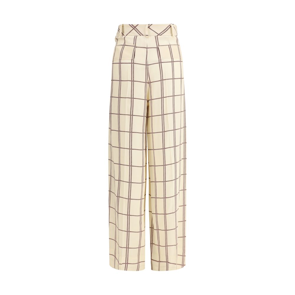 Pantalon Crida Milano Travel twill à carreaux