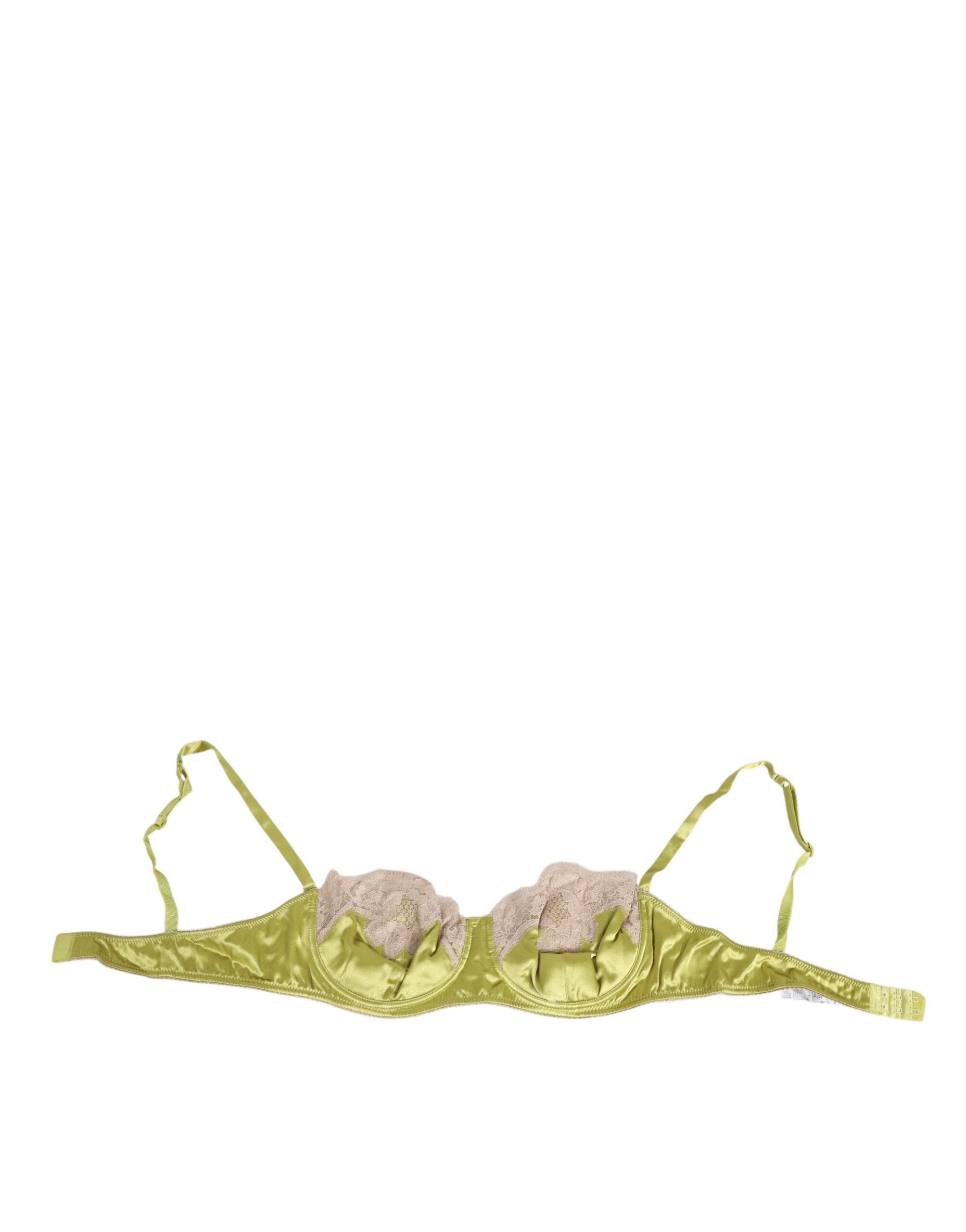 Soutien-gorge Dolce & Gabbana balconnet vert lime