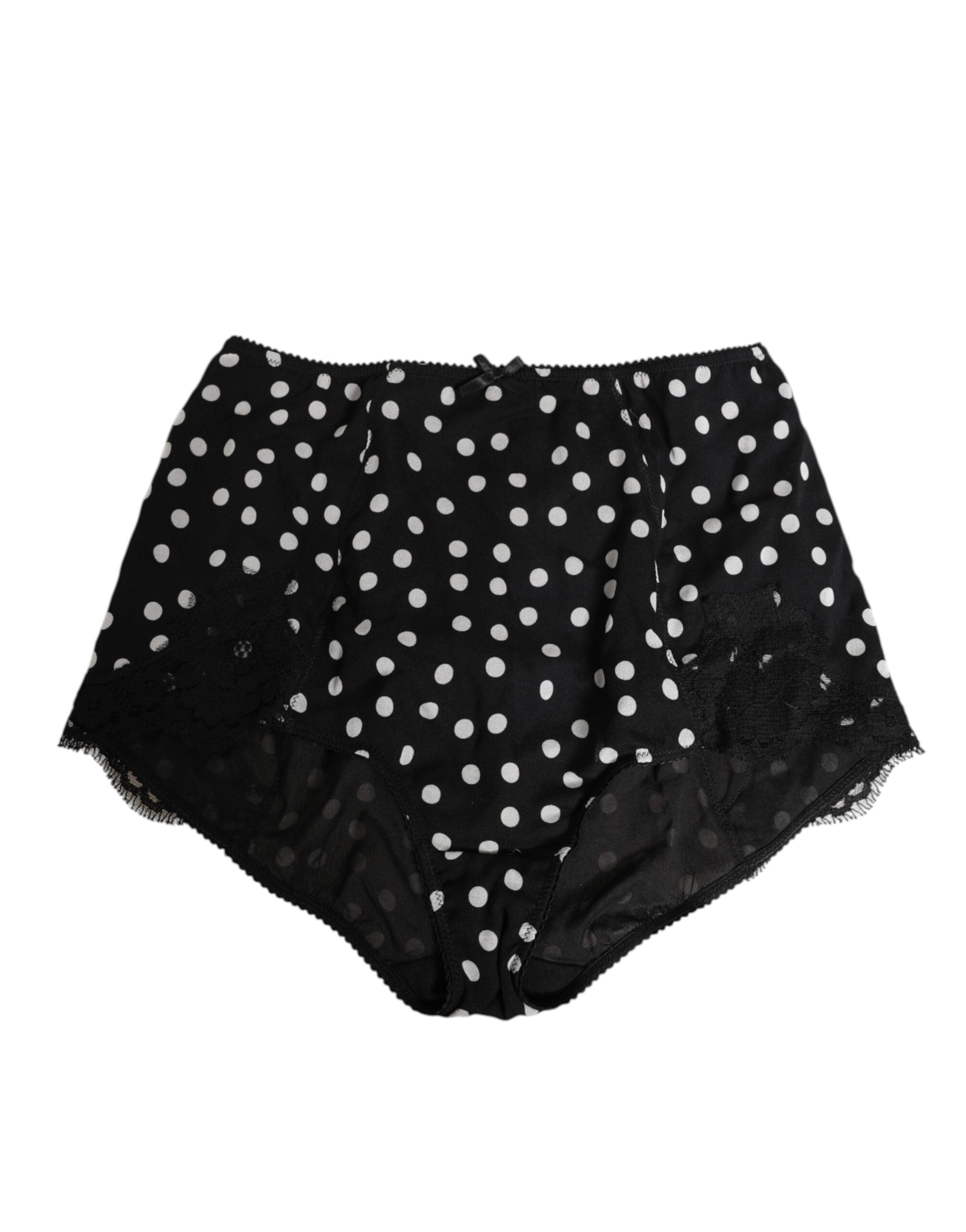 Fesses Dolce & Gabbana culotte polka noire/blanche