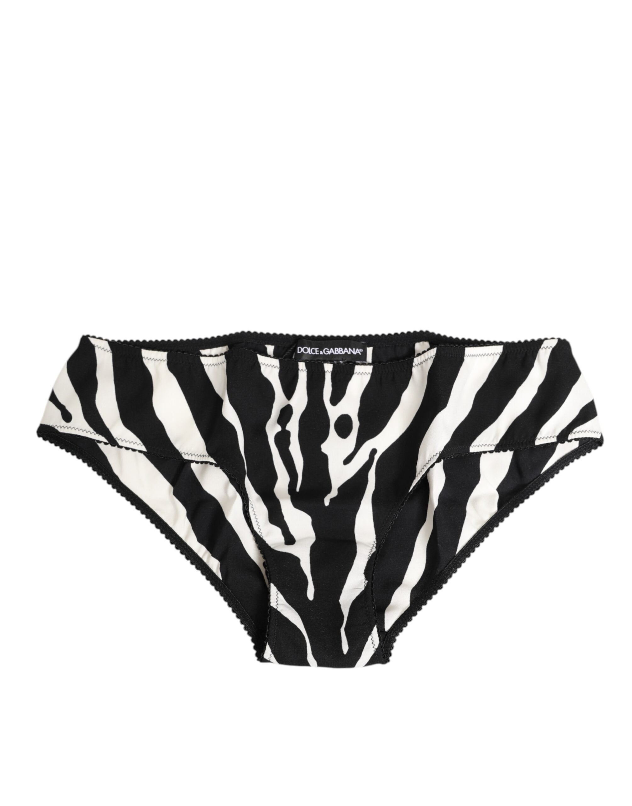 Slip briefs Dolce & Gabbana noir et blanc