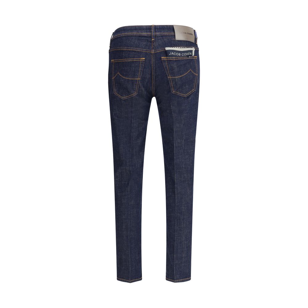 Jeans Jacob Cohen skinny cropped bleus