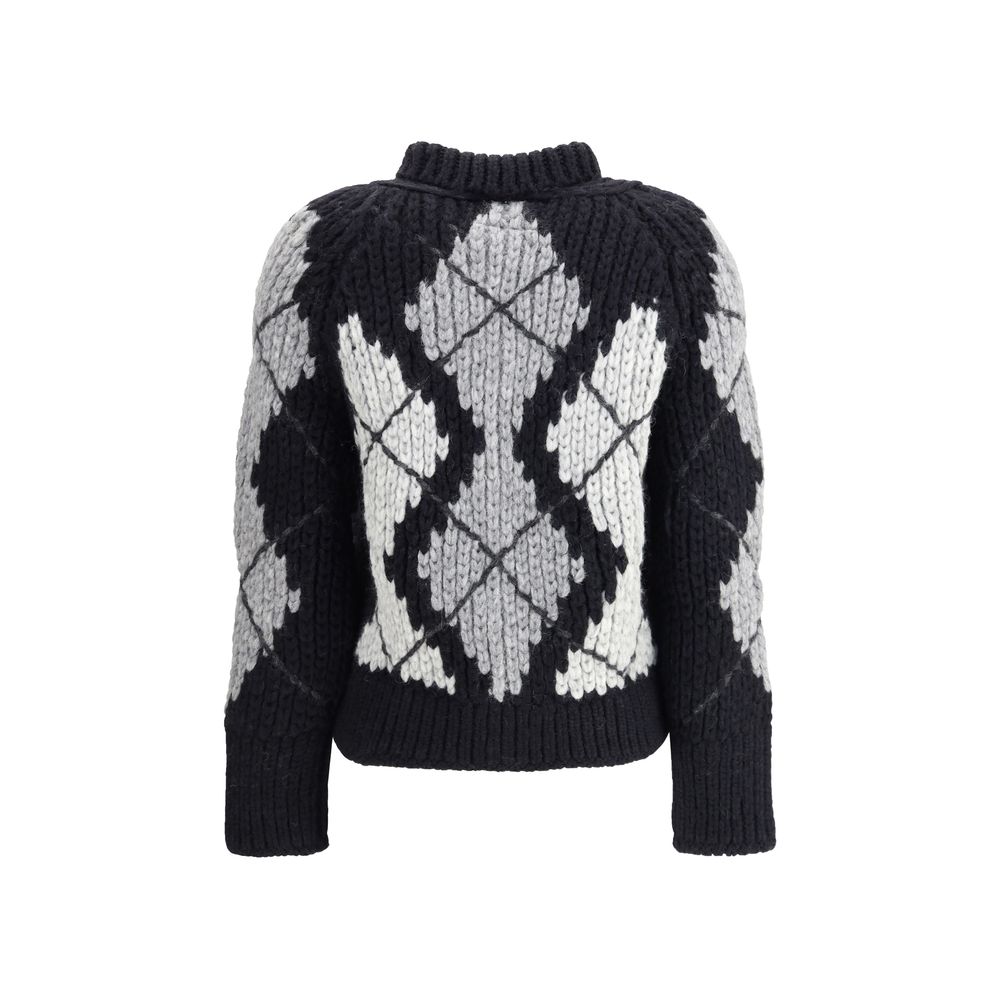 Cardigan Ermanno Scervino argyle multicolore