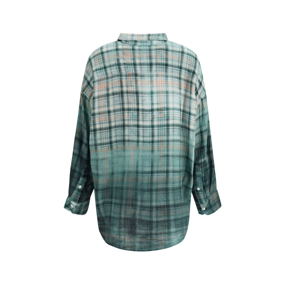 Chemise R13 Check verte