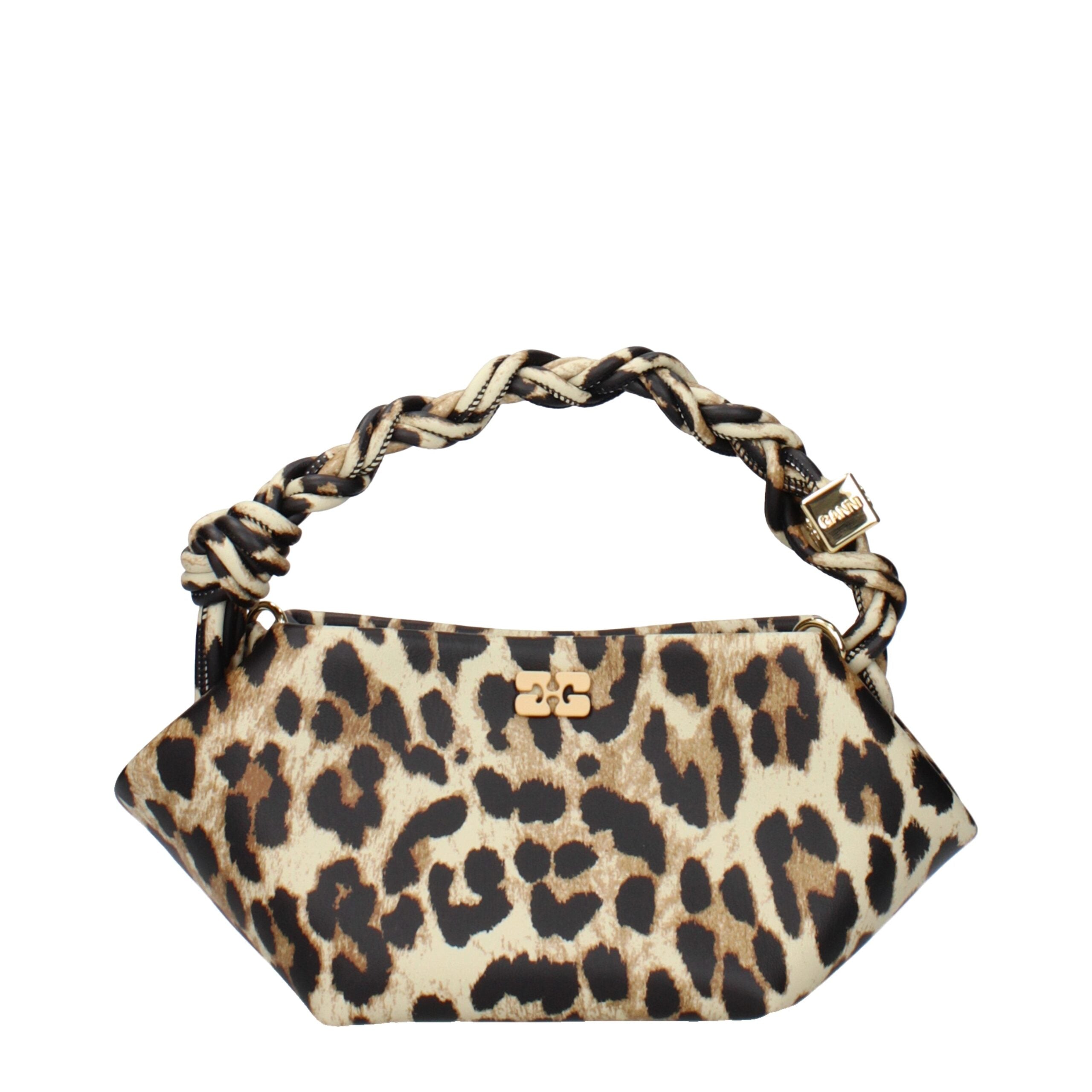 Sac Ganni en cuir marron