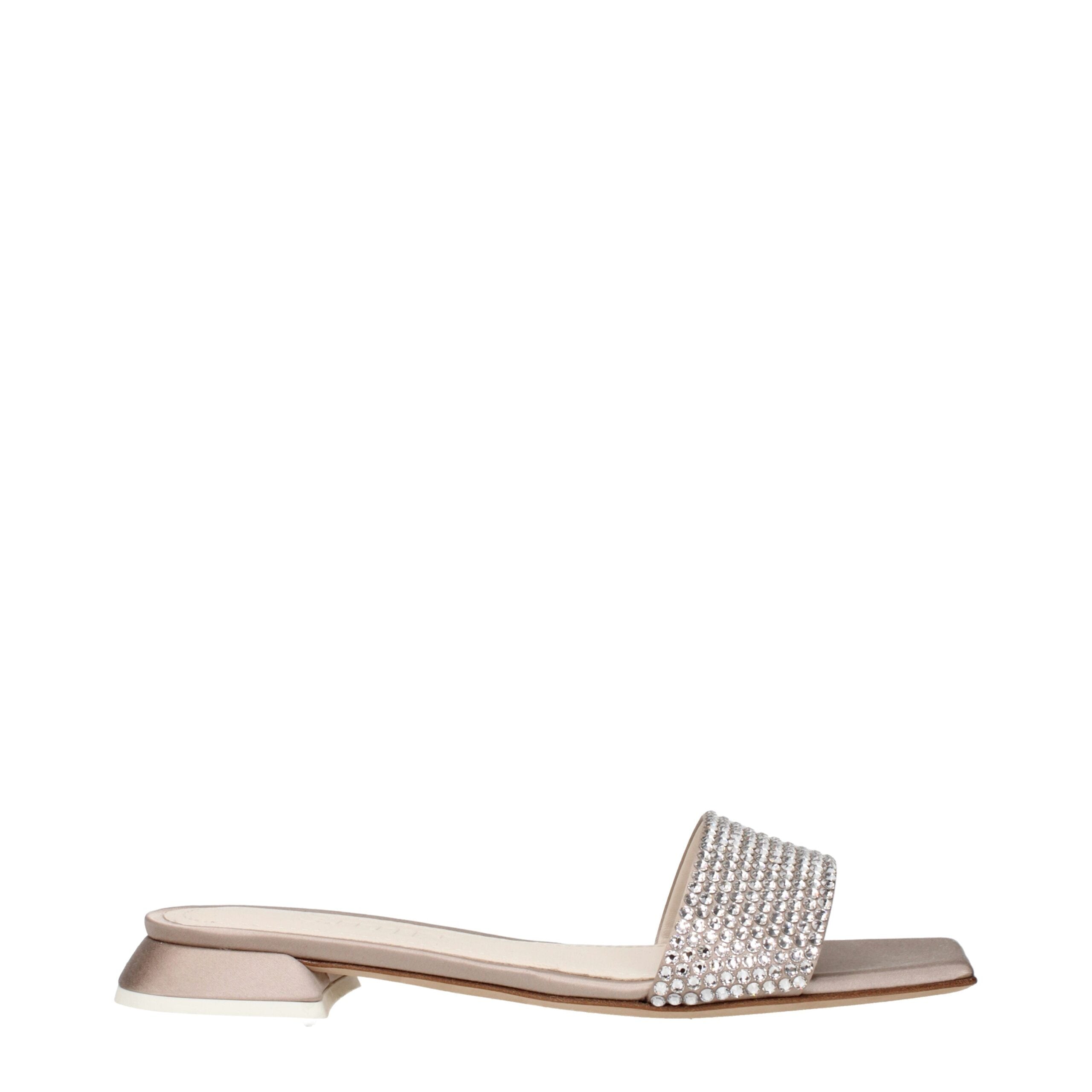 Mules 3Juin Satin beige