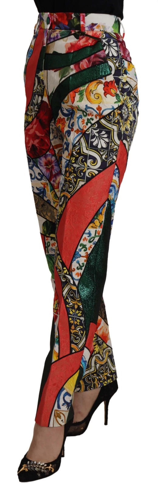 Pantalon Dolce & Gabbana Patchwork multicolore