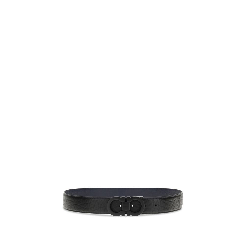 Ceinture Ferragamo Gancini noire