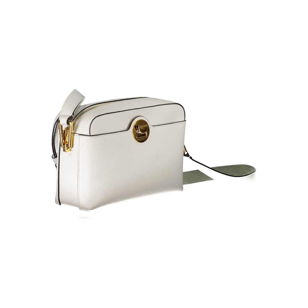 Sac bandoulière Coccinelle ajustable blanc