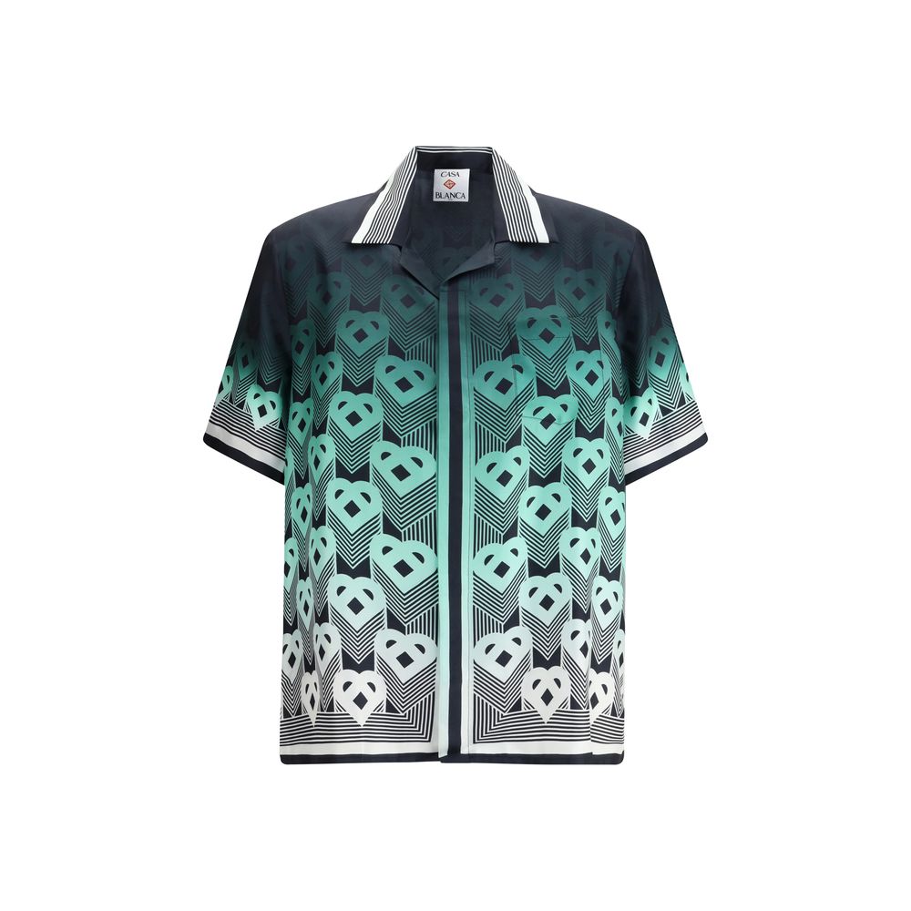 Chemise Casablanca Monogram menthe