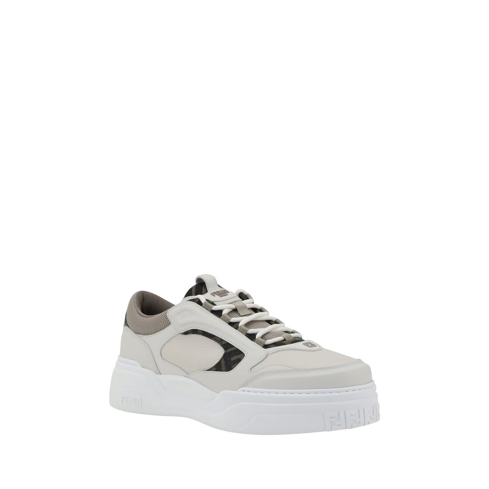 Baskets Fendi FF blanches