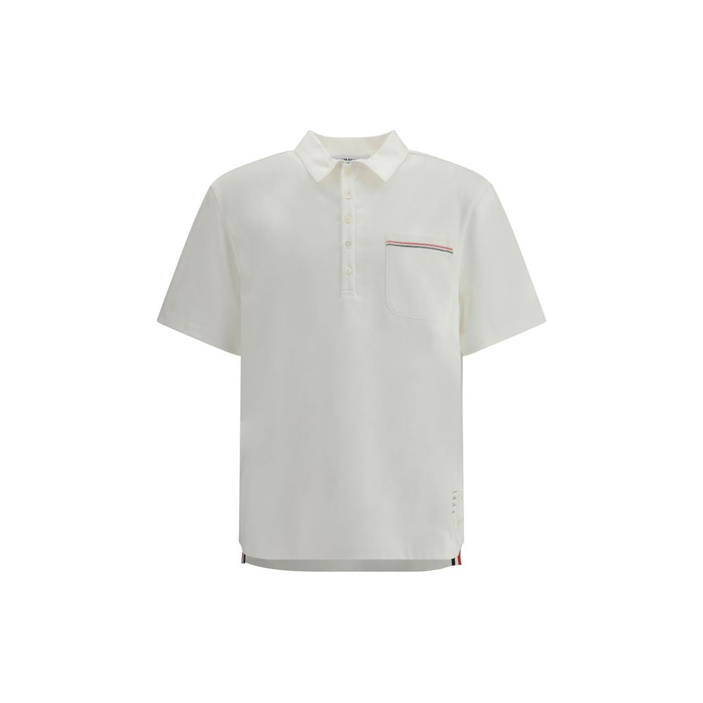 Polo Thom Browne classique bleu