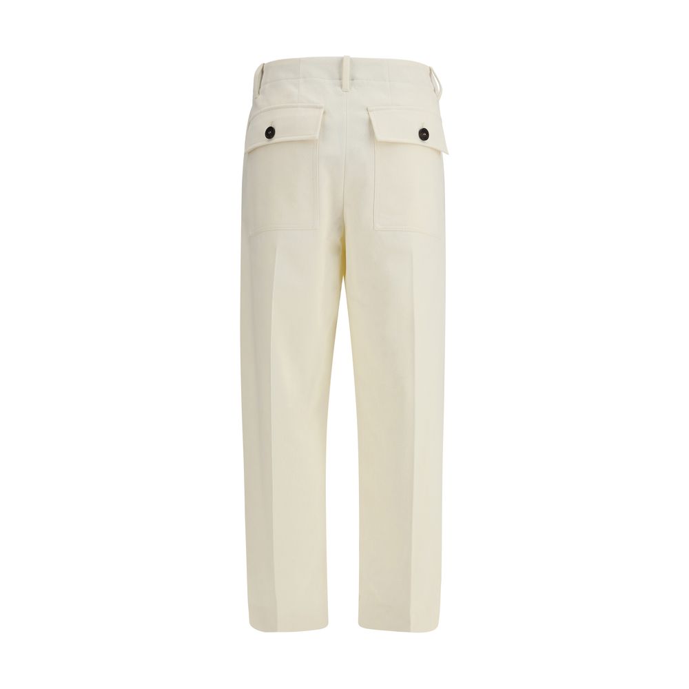 Pantalons Brunello Cucinelli beiges