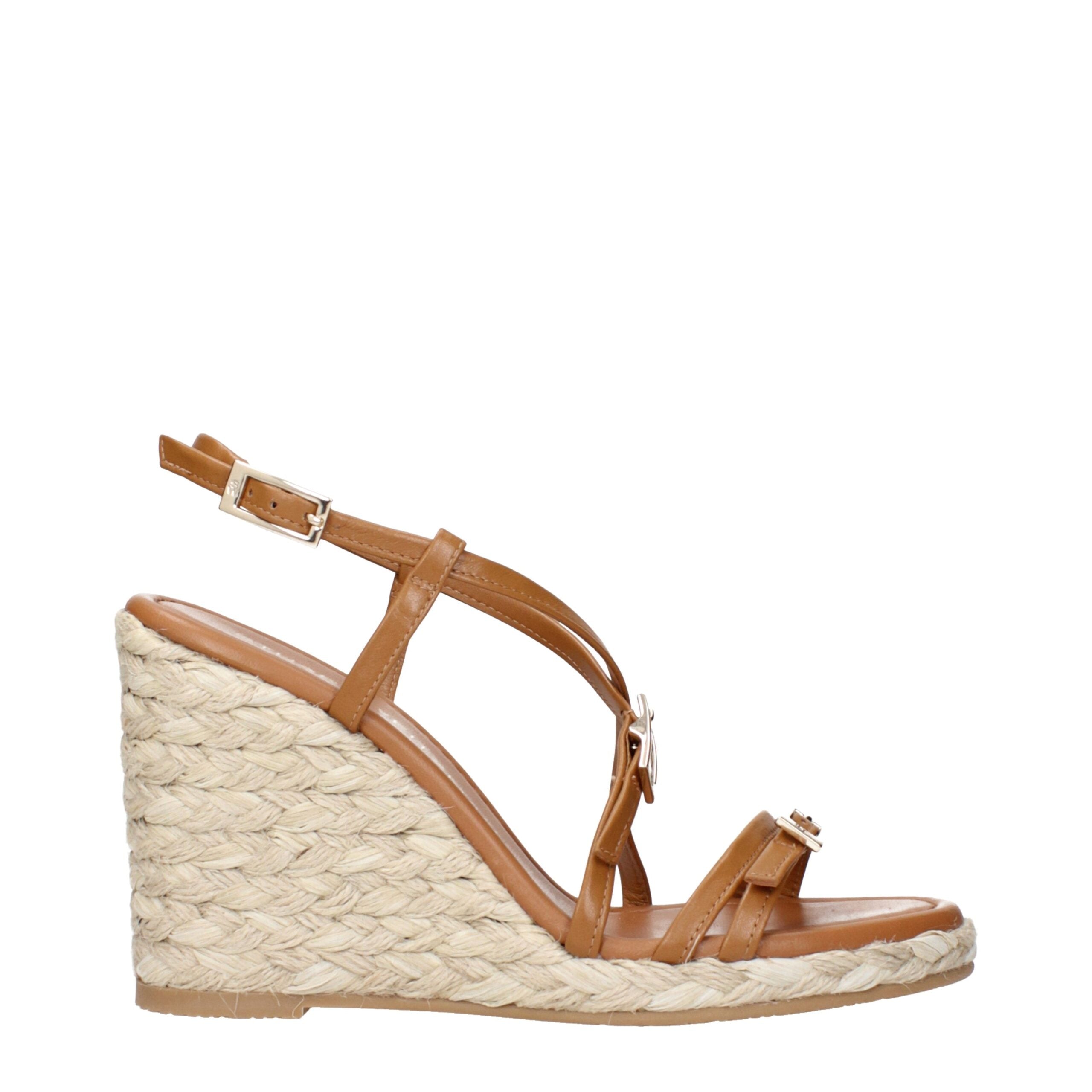 Sandales Stuart Weitzman Georgie marron naturel