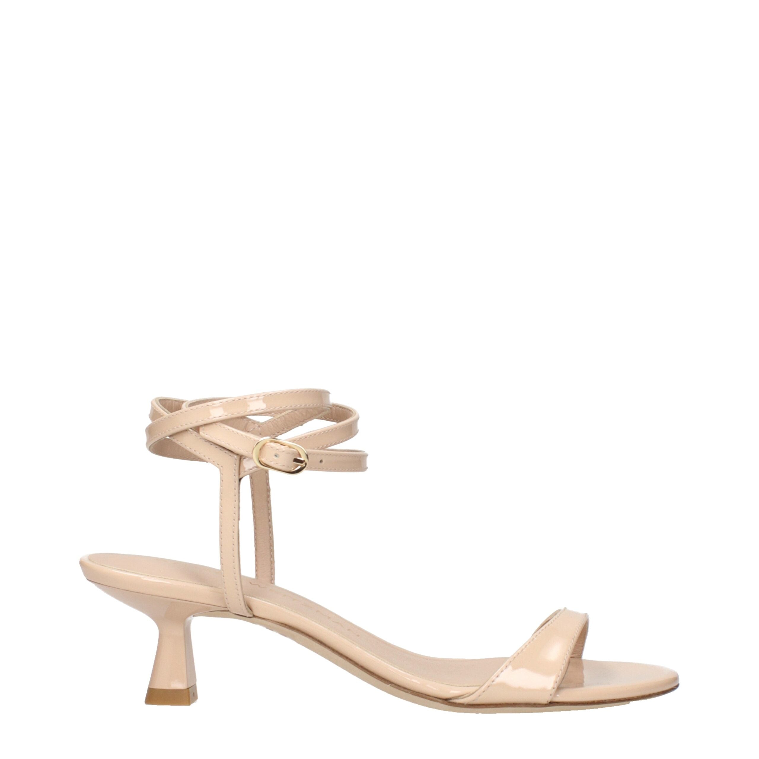 Sandales Stuart Weitzman Nudist Wrap beige verni