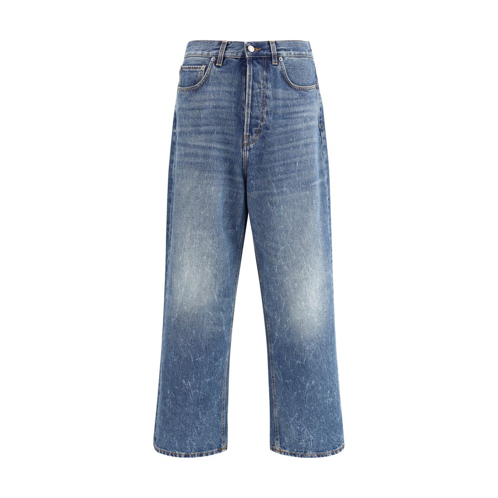 Jeans Haikure loose fit bleu