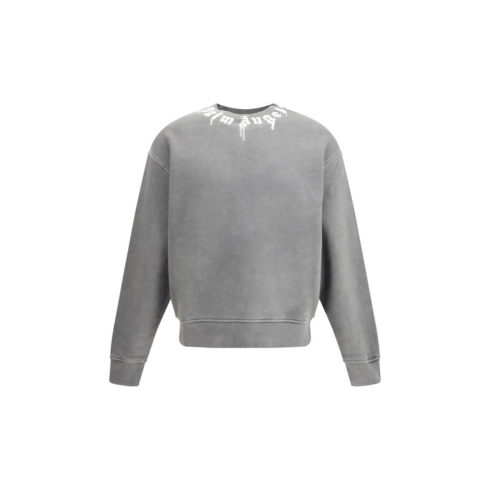 Sweatshirt Palm Angels logo noir