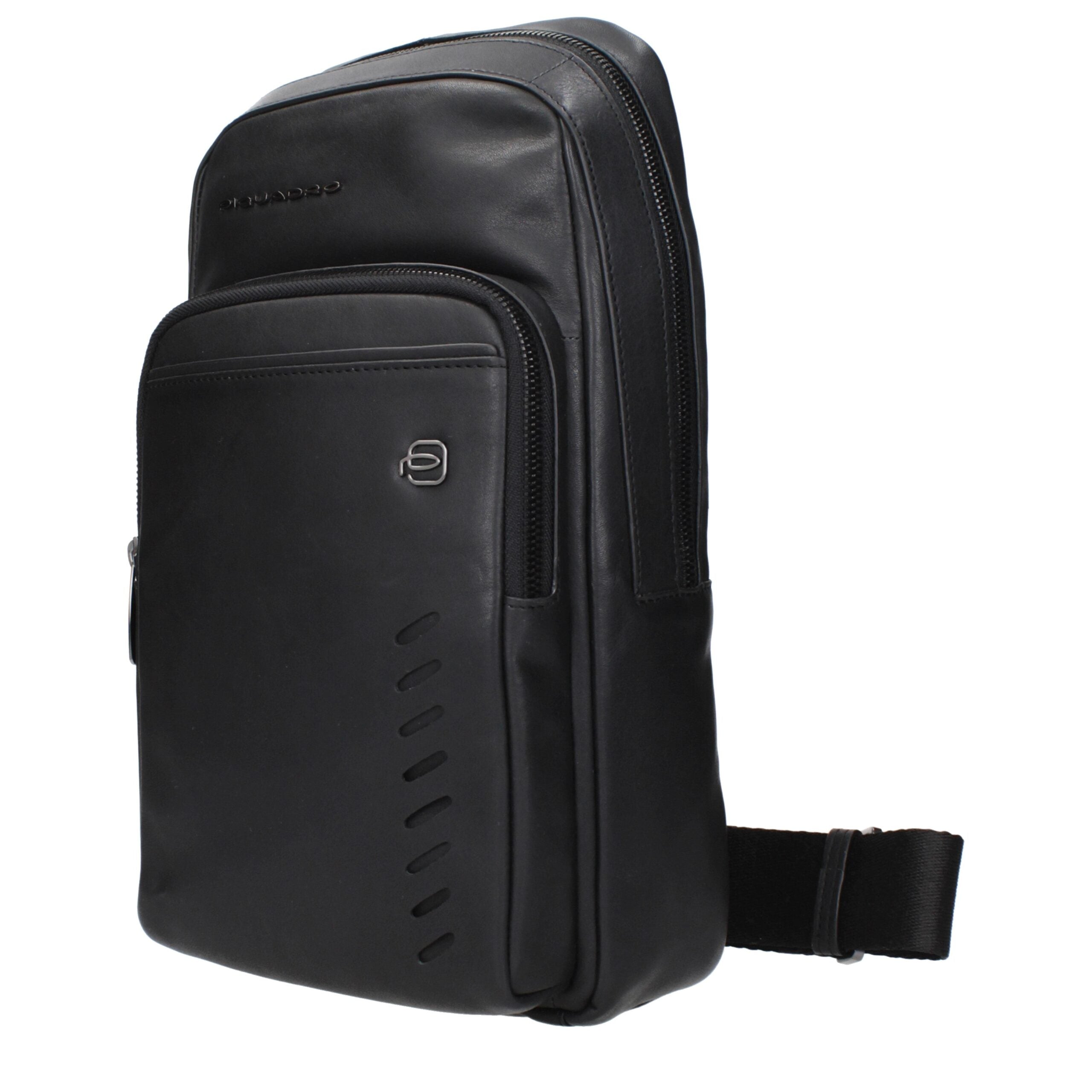 Sac crossbody Piquadro cuir noir