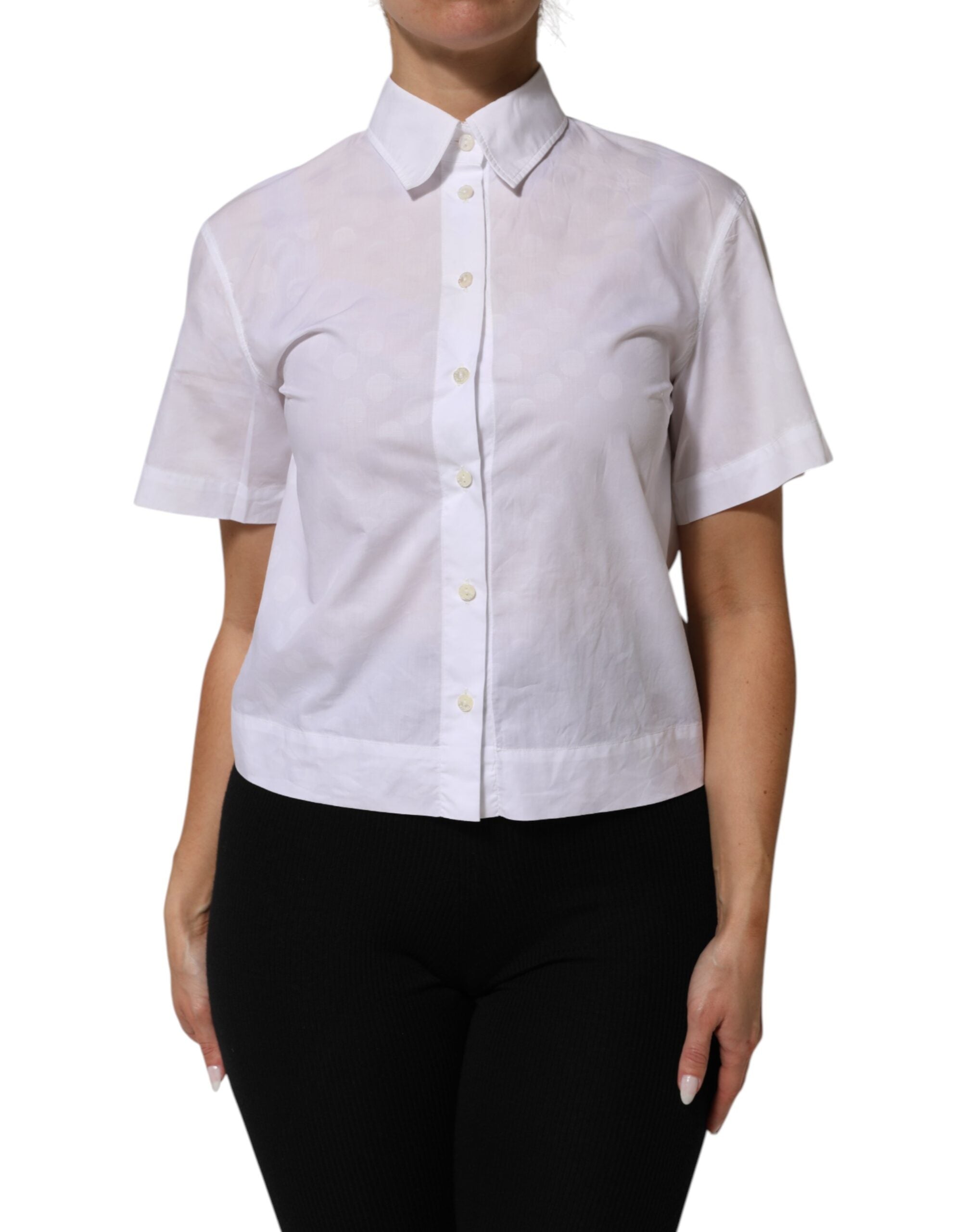 Polo Dolce & Gabbana blanc