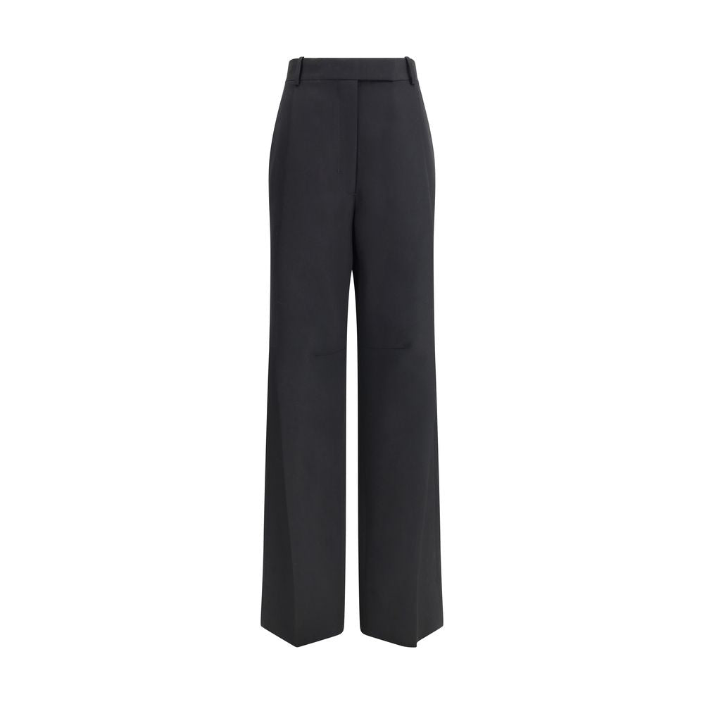 Pantalons Tom Ford à plis doubles noirs