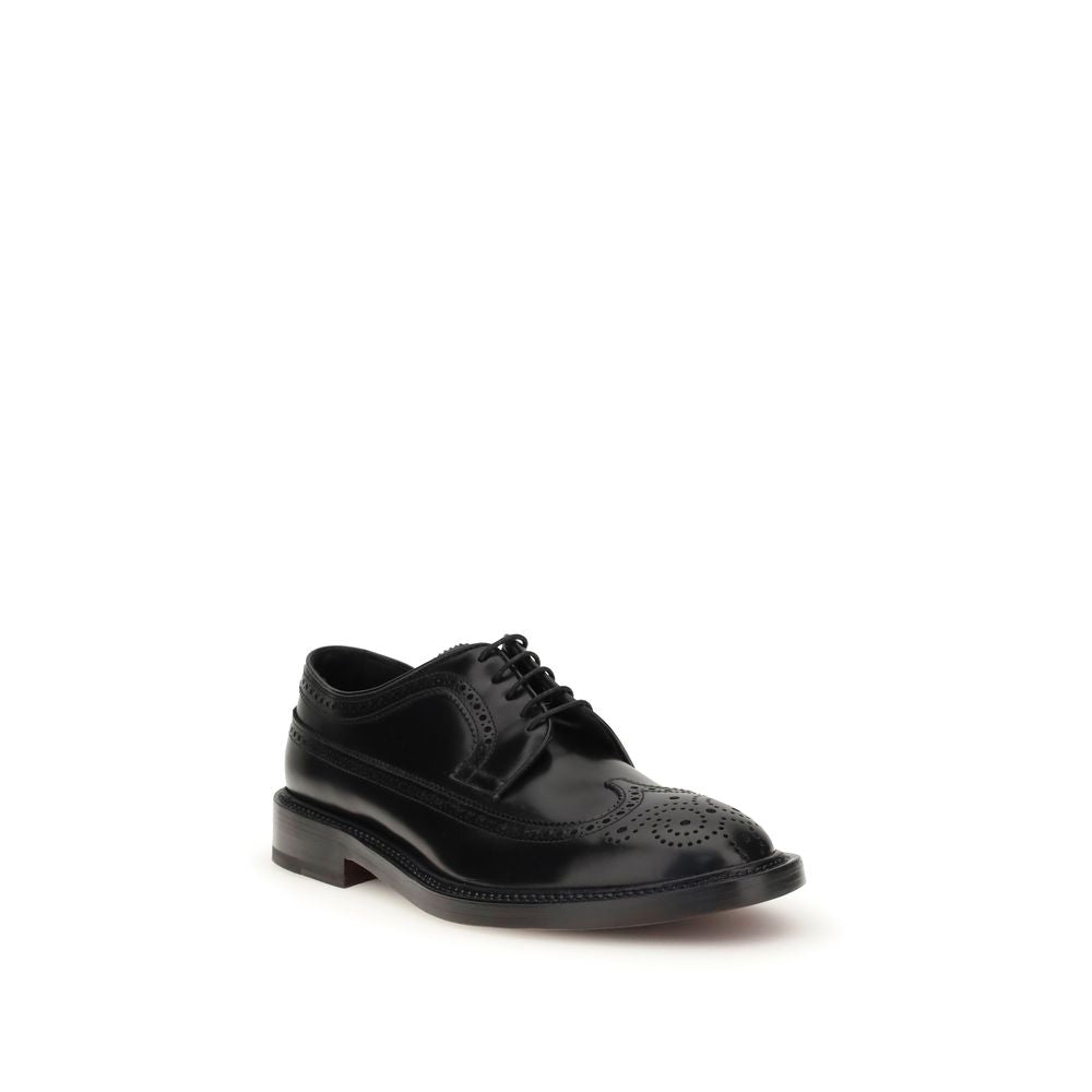Derbies Fratelli Rossetti en cuir marron