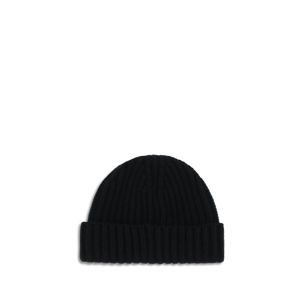 Bonnet Prada en laine vierge bleu