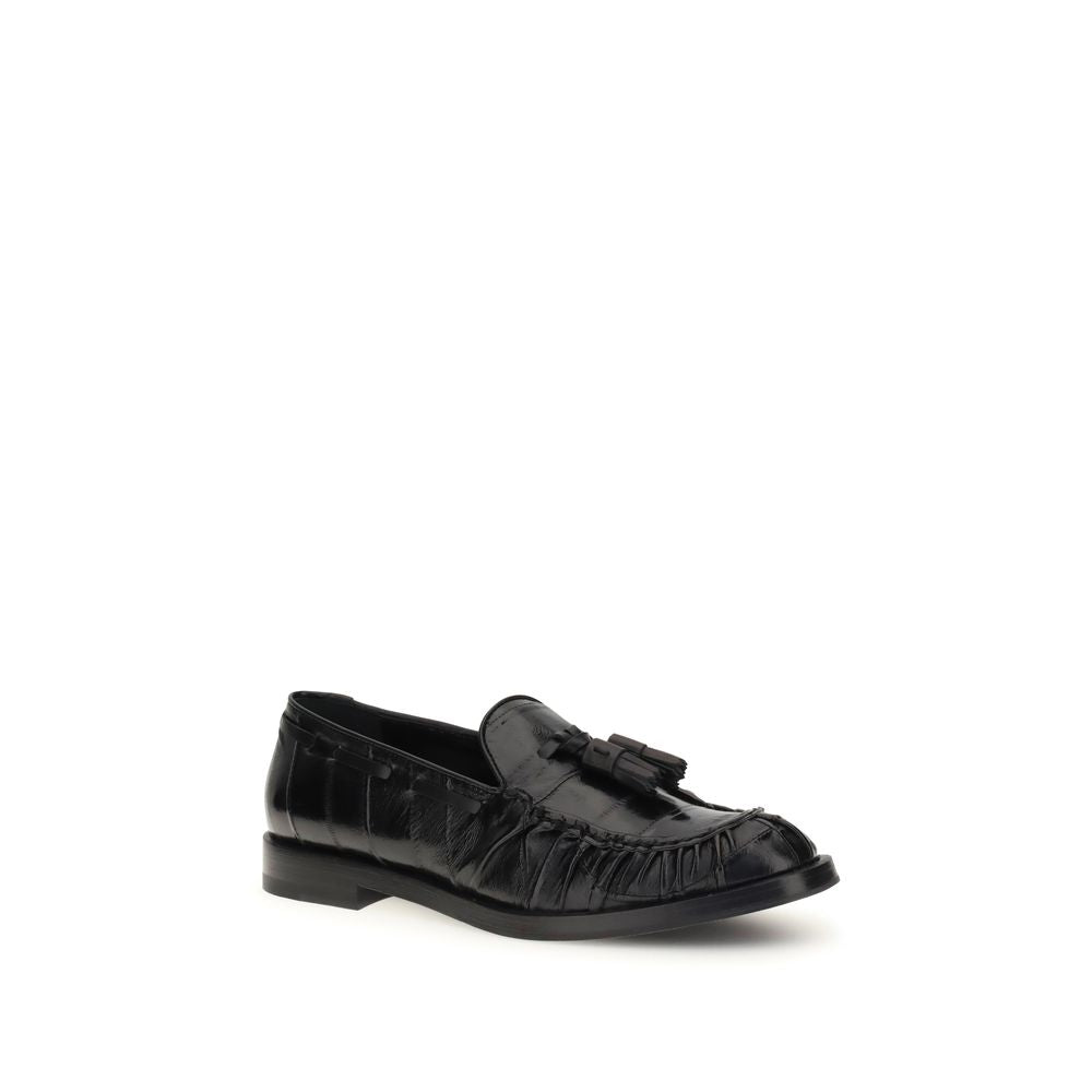 Loafers Fratelli Rossetti à pampilles noires